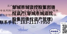 邹城市城资控股集团债权资产(邹城市城资控股集团债权资产管理)