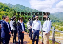 关于西安曲江临潼旅游投资资产收益权项目的信息