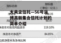 大央企信托—56号淄博高新集合信托计划的简单介绍