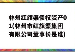 林州红旗渠债权资产01(林州市红旗渠集团有限公司董事长是谁)