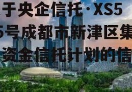 关于央企信托·XS595号成都市新津区集合资金信托计划的信息