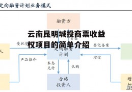 云南昆明城投商票收益权项目的简单介绍