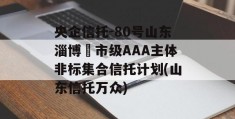 央企信托-80号山东淄博‬市级AAA主体非标集合信托计划(山东信托万众)