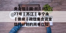 央企信‮国-托‬兴177号‮苏江‬阜宁永‮债续‬政信集合资金信托计划的简单介绍