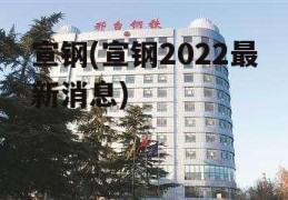 宣钢(宣钢2022最新消息)