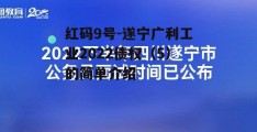 红码9号-遂宁广利工业2022债权（5）的简单介绍