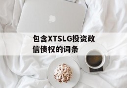 包含XTSLG投资政信债权的词条