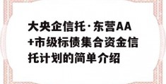 大央企信托·东营AA+市级标债集合资金信托计划的简单介绍