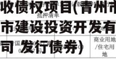 山东青州城投2022应收债权项目(青州市城市建设投资开发有限公司 发行债券)