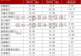 核心一级资本充足率(核心一级资本充足率4%)