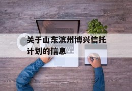 关于山东滨州博兴信托计划的信息