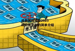 成都简阳工投2023政府债定融的简单介绍