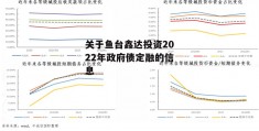 关于鱼台鑫达投资2022年政府债定融的信息