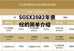 SGSX2022年债权的简单介绍