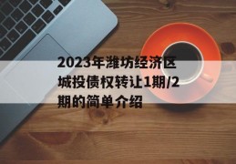 2023年潍坊经济区城投债权转让1期/2期的简单介绍