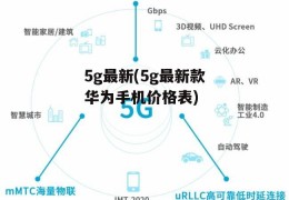 5g最新(5g最新款华为手机价格表)