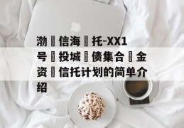 渤‮信海‬托-XX1号‮投城‬债集合‮金资‬信托计划的简单介绍