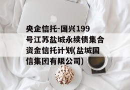 央企信托-国兴199号江苏盐城永续债集合资金信托计划(盐城国信集团有限公司)