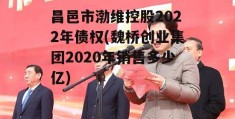 昌邑市渤维控股2022年债权(魏桥创业集团2020年销售多少亿)
