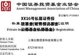 XX16号私募证券投资基金(证券投资基金公募基金私募基金)