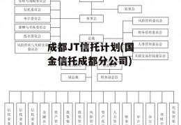 成都JT信托计划(国金信托成都分公司)