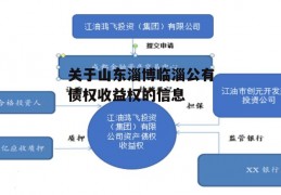 关于山东淄博临淄公有债权收益权的信息