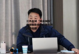 江苏盐城“响水城投”应收账款收益权债权的简单介绍