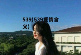 539(539爱情含义)