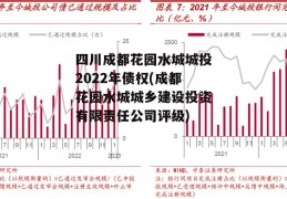 四川成都花园水城城投2022年债权(成都花园水城城乡建设投资有限责任公司评级)