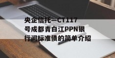 央企信托—CT117号成都青白江PPN银行间标准债的简单介绍