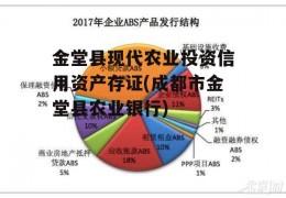 金堂县现代农业投资信用资产存证(成都市金堂县农业银行)