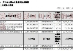 关于股票四川成渝的信息