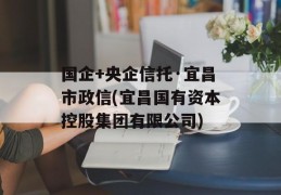 国企+央企信托·宜昌市政信(宜昌国有资本控股集团有限公司)