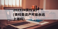 2023JN债权资产(债权类资产可能永远上涨吗)