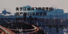 关于江油鸿飞投资债权资产2022年拍卖融资项目的信息