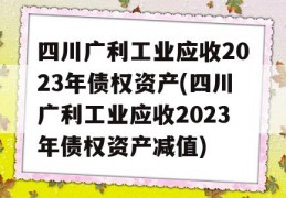 四川广利工业应收2023年债权资产(四川广利工业应收2023年债权资产减值)