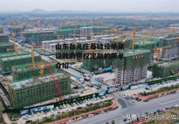 山东台儿庄基础设施建设政府债权定融的简单介绍