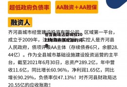 包含曲靖沾益城投2022年政府债定融的词条