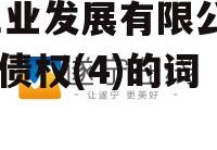 聊城安东城发政信债权(聊城市财信东宸置业)