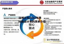 淄博公有2022年债权融资计划的简单介绍