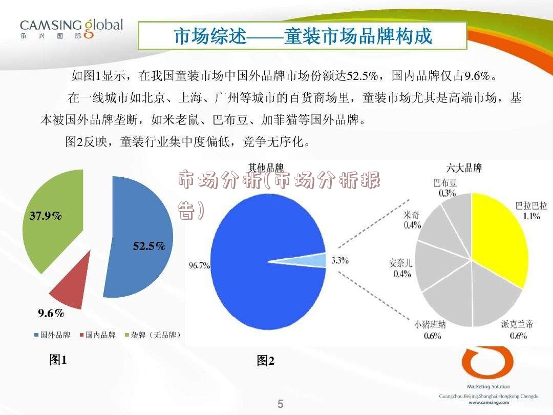 市场分析(市场分析报告)