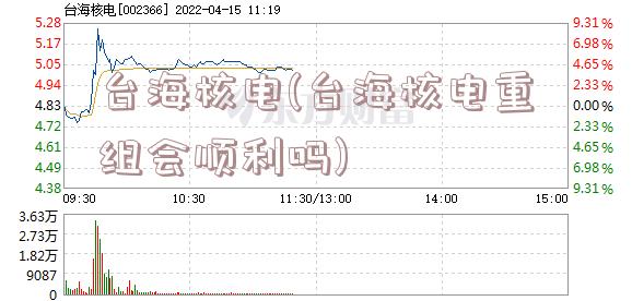 台海核电(台海核电重组会顺利吗)