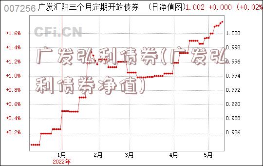 广发弘利债券(广发弘利债券净值)