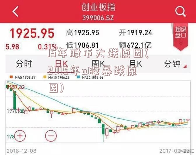 15年股市大跌原因(2015年a股暴跌原因)