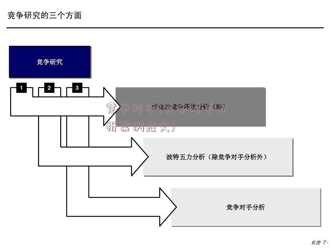 竞争对手(竞争对手分析案例范文)