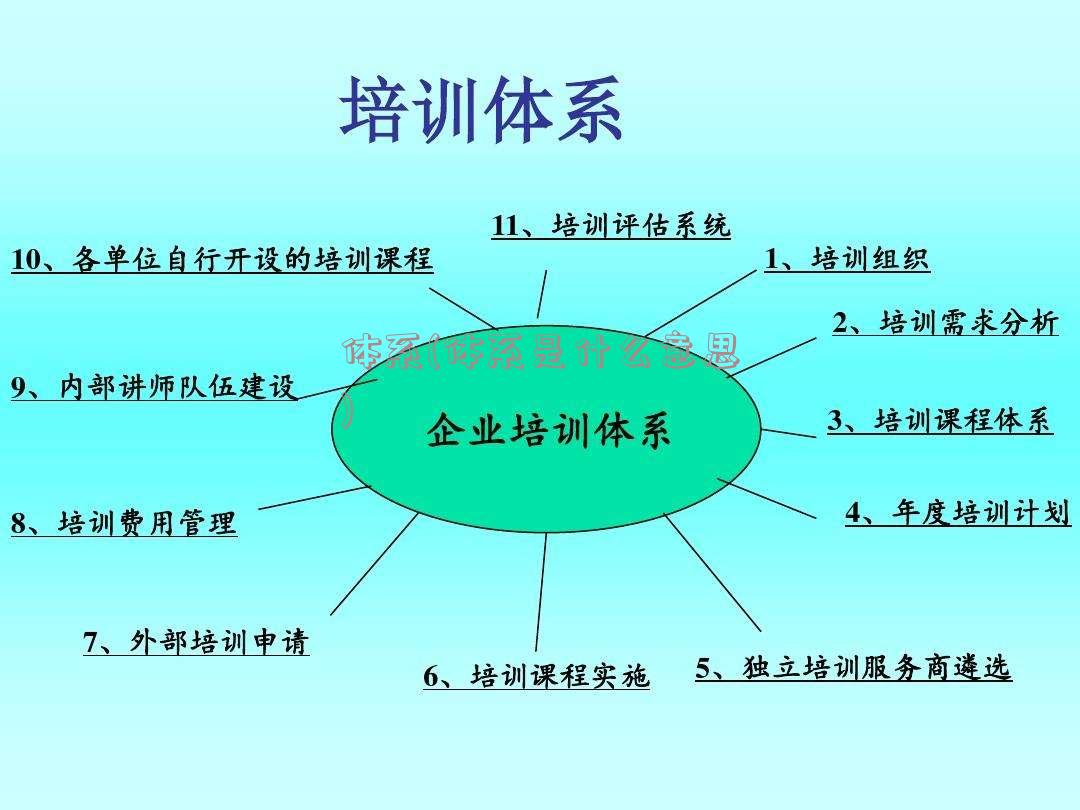 体系(体系是什么意思)