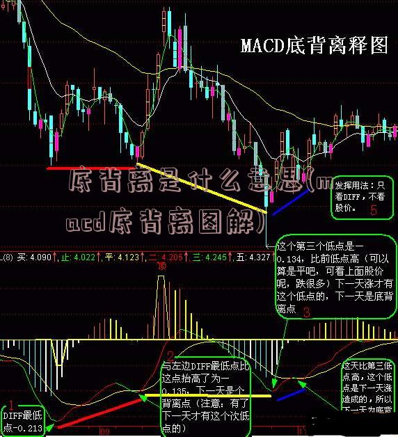 底背离是什么意思(macd底背离图解)