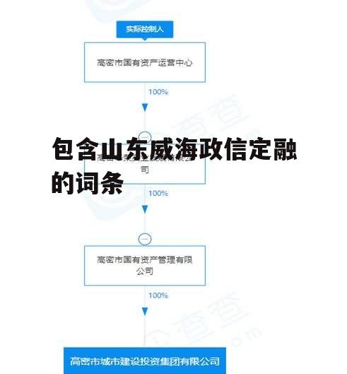 包含山东威海政信定融的词条