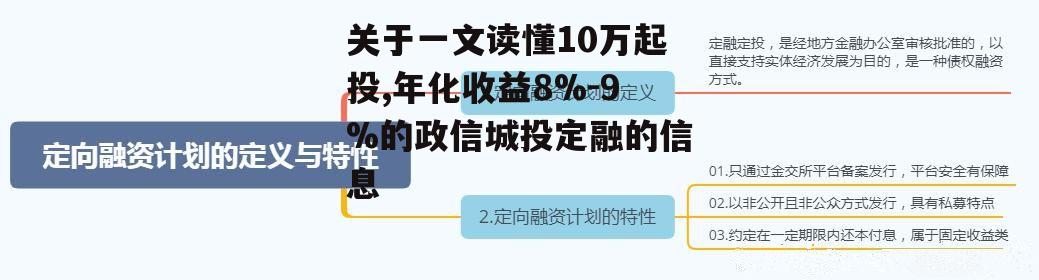 关于一文读懂10万起投,年化收益8%-9%的政信城投定融的信息