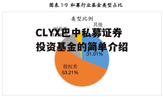 CLYX巴中私募证券投资基金的简单介绍